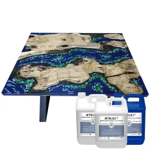 Best Clear Pour Epoxy For Wood Deep Cast River Table Epoxy 2:1