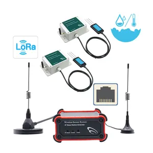 เครื่องวัดค่า PH ดิจิตอลแบบไร้สาย,เซ็นเซอร์วัดค่า PH/อุณหภูมิ/ความชื้น Lora Telemetry