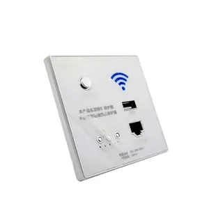 300M 벽 임베디드 무선 WIFI AP 라우터 USB 소켓 콘센트 벽 충전기 WiFi 스마트 소켓 전기 USB 벽 소켓