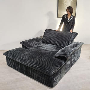 Canapé d'angle modulable de luxe nordique moderne, rembourré en tissu mousse compressée pour salon, appartement, centre commercial, <span class=keywords><strong>villa</strong></span> - Product Image 3