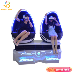 Réalité virtuelle d'<span class=keywords><strong>occasion</strong></span> VR Egg Cinema 2 sièges Vente directe d'usine Simulateur de réalité virtuelle Machine populaire - Product Image 2