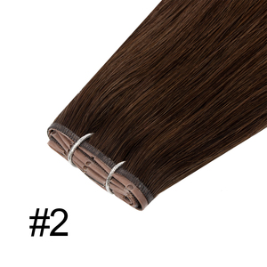 Nuovo Design Twintabs Marrone <span class=keywords><strong>Scuro</strong></span> 12A Double Drawn Genius Weft, <span class=keywords><strong>Extension</strong></span> per <span class=keywords><strong>Capelli</strong></span> con Trama a Farfalla Invisibile - Product Image 4