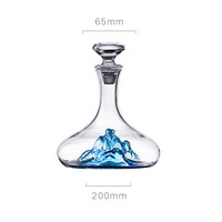Imanel – carafe à vin créative 1300ml, sans plomb, en verre cristal de luxe, ensemble de pots à whisky