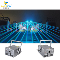 Laser à Led Effet d'Eau Lumière de Scène Lumière de Fête Lazer Lumière de Fête Machine à Brouillard Coloré Dj Dmx512 Laser 15W 50 30 IP65 Lumières Laser RGB