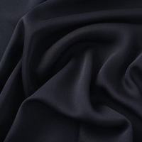 Offre Phare Nida Satin 100% Polyester Noir Jais Abaya Femme Écologique Extensible à Mémoire de Forme pour le Marché d'Arabie Saoudite Dubaï Filles