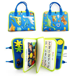 สินค้าดรอปชิปปี 2026 บอร์ดกิจกรรมยอดนิยม ของเล่นเสริมพัฒนาการแบบมอนเตสซอรี่ สำหรับเด็กอายุ 1-3 ปี ของเล่นสักหลาดเพื่อการศึกษาสำหรับเด็กเล็ก - Product Image 2