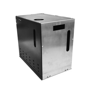 Custom outdoor sheet metal box case electrical electric electronic aluminum enclosure