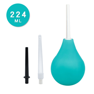 Kit de enema con bombilla 2023, enema anal, <span class=keywords><strong>pera</strong></span> redonda de silicona - Product Image 3