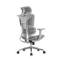 Chaise de bureau ergonomique pivotante en maille respirante pour la maison et le bureau – Offre spéciale