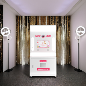 บูธถ่ายภาพอัตโนมัติแบบพกพาสำหรับงานปาร์ตี้อุปกรณ์มืออาชีพซุ้มภาพแบบเกาหลีมีหลายกริดสำหรับพระราชวัง - Product Image 6