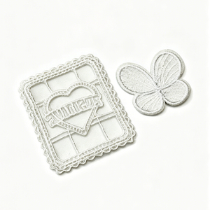 Custom Logo 3D <b>Embroidery</b> Patches for Clothes Twill Fabric & PVC <b>Material</b> Sew-On/Iron-On Garment Accessories - Product Image 2