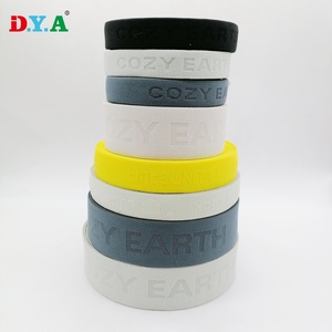 Tùy chỉnh dây đeo đầy màu sắc độ rộng khác nhau Nylon Jacquard ban nhạc đàn hồi cho đồ lót phụ kiện quần áo - Product Image 5