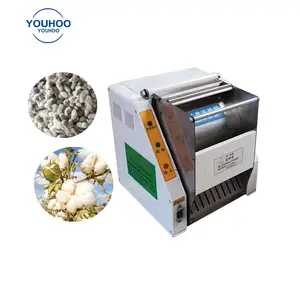 Equipo de limpieza de algodón de prueba, máquina extractora de semillas de algodón de China, precio pequeño y barato