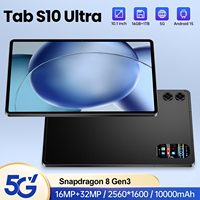 Tablet Tab S10 Ultra de 10.1 Pulgadas Apex, 16GB+1TB, 108MP, 10000mAh, 5G, Doble SIM+TF, Marco de Aleación, Android 14, Octa Core 2.0GHz, Global