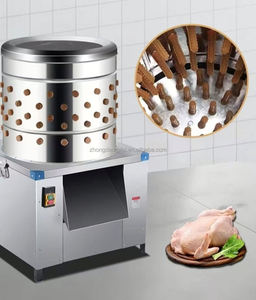 Machine à plumer les poulets et les canards entièrement automatique à grande vitesse, en acier inoxydable, type pulvérisation - Product Image 3