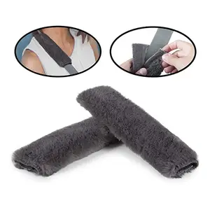 Soft Faux Sheepskin Seat Belt Shoulder Pad For A More Comfortable Driving,  Compatible With Adults Youth Kids - Car, Truck, Suv, Airplane,carmera Backp