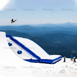 Newblessing Soft Cover <b>Trampoline</b> Park Airbag Inflatable Stunt Landing Inflatable Landing Airbag Inflatable Landing Airbag Newbl - Product Image 5
