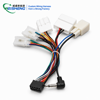 Harness Audio Mobil Stereo Lossless IP67 Kabel MIC Kustom untuk Radio Mobil