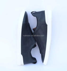 Scarpe Casual da <span class=keywords><strong>Uomo</strong></span> di Lusso in Vera <span class=keywords><strong>Pelle</strong></span> con Tripla Cucitura, Modello Slip-On a Taglio Basso con Comfort Sotto il Piede - Product Image 5