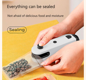 Nueva Máquina Selladora y Cortadora Multifuncional Recargable por USB, Imanes Magnéticos para Refrigerador, Abrebotellas y Linterna - Product Image 5