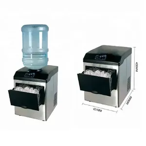 MK-68 KG Business Stainless Steel <b>Ice</b> Maker 220wHome Small Smart Premium <b>Ice</b> Making <b>Machine</b> - Product Image 4