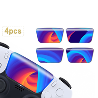 Autocollant pour pavé tactile de manette PS5, lot de 4, film vinyle anti-bulles pour édition disque/numérique