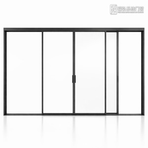 Système <span class=keywords><strong>de</strong></span> <span class=keywords><strong>porte</strong></span> coulissante panoramique ultra-mince, design à cadre ultra-étroit, rail encastré au sol, vue panoramique - Product Image 1