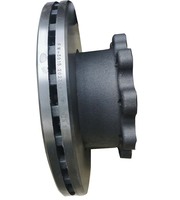 Disco de Freno Ventilado de Calidad OEM Fuwa FW3015 para Camiones de Logística Pesada Fuwa 10 12 16T Eje de Dientes Planos M16*10 10 Orificios