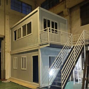 दूसरी मंजिल की बालकनी सैंडविच पैनल कंटेनर हाउस स्टैसी ब्रांड सुविधाजनक परिवहन निवास - Product Image 5