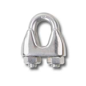 BETA - 082160202 ROBUR - <b>Wire</b> <b>rope</b> <b>clips</b> AISI 316 (multi-pack) - EAN 8014230635798 ELEMENTS FOR FIXING FIXINGS - Product Image 1