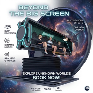 سينما قبة جديدة في الأماكن المغلقة ملعب محاكاة 3D 4D 5D 6D 7D 9D 12D واقع افتراضي سينما طائرة VR - Product Image 5