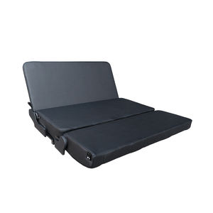 Asientos de <span class=keywords><strong>Coche</strong></span> Modificados Autoliuma para Furgoneta, Asientos Cama Plegables Triples para 3 Personas en Cuero de PU - Product Image 4