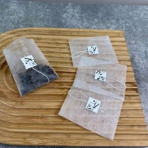 Compostable 18g <b>PLA</b> Non-Woven Tea Bags, Eco-Friendly Empty Tea Filter Bags - Product Image 4