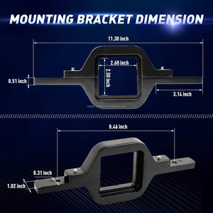 Lumières LED <span class=keywords><strong>d</strong></span>'<span class=keywords><strong>attelage</strong></span> de 4 pouces 2.5 pouces Supports de montage <span class=keywords><strong>d</strong></span>'<span class=keywords><strong>attelage</strong></span> de remorquage Support de <span class=keywords><strong>crochet</strong></span> pour camion Support de feu de recul <span class=keywords><strong>d</strong></span>'<span class=keywords><strong>attelage</strong></span> de remorque - Product Image 4