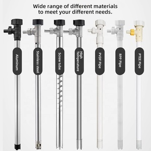 Xách tay Độ nhớt cao điện trống bơm cấp thực phẩm 200L điện mini thùng dầu Stick chuyển bơm - Product Image 4