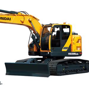 Excavatrice Hyundai 235 d'occasion, faible nombre d'heures de travail, d'origine coréenne, hydraulique, robuste, 24T - Product Image 1