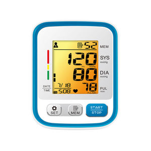 3 mhg सटीकता के साथ एल्सन उच्च गुणवत्ता वाले वायरलेस स्मार्ट कलाई रक्तचाप मॉनिटर 2x99 मेमोरी एलसीडी डिस्प्ले इलेक्ट्रिक - Product Image 4