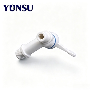 Grifo de Pared de Plástico PP Económico de 1/2" DN15 para Lavabo, Compatible con OEM y ODM, Muestra Gratuita Disponible - Product Image 4