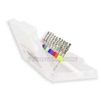 Lot de 10 forets pour circuits imprimés de 2,1 mm à 3,0 mm/3,05 mm, en carbure, pour machine CNC, mini forets