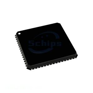 AD9627BCPZ-125 IC A/D 12BIT 125 MSPS DL 64LFCSP Manufacturer Channel 64 VFQFN Exposed Pad, CSP Data Acquisition Electronic Compo - Product Image 1