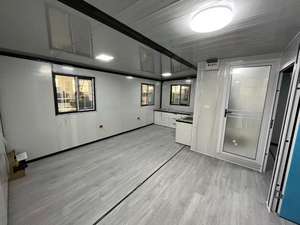 Casa contenedor prefabricada expandible de 20 pies/40 pies, estructura de acero, casa portátil prefabricada para exteriores, casa contenedor de 2 dormitorios - Product Image 2