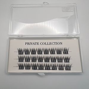 <span class=keywords><strong>Cils</strong></span> auto-adhésifs sans colle, effet naturel et vaporeux, 8-14mm, grappes de <span class=keywords><strong>cils</strong></span> pré-collées à presser - Product Image 2
