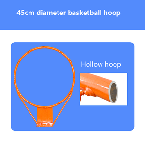 Aro de Baloncesto Portátil para Adultos Montado en Pared para Interiores/Exteriores, Sólido y Reforzado con Capacidad para Mates, Marco de Equipo para Cancha - Product Image 2