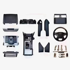 Kit de mise à niveau intérieur pour Prado LC150 2010-2017, grand écran et volant en ABS, écran Android monocolore - Product Image 1