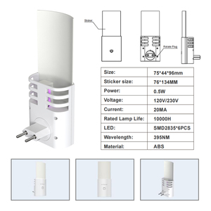 Para restaurantes Dayoung, trampa <span class=keywords><strong>antimosquitos</strong></span>, ABS <span class=keywords><strong>enchufe</strong></span> eléctrico, asesino de insectos, repelente de mosquitos sólido - Product Image 6