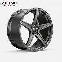 Nuevas Llantas de Aleación Forjadas Monobloque de Lujo ZL para LS de 20-21 Pulgadas, Cóncavas Profundas, Personalizadas, Compatibles con OEM, Posventa