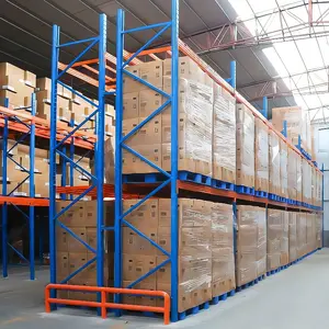 Precio de fábrica de calidad superior Q235 Pies de nivelación ajustables personalizados Estantería de palés de almacén Fácil de instalar Hecho en Turquía