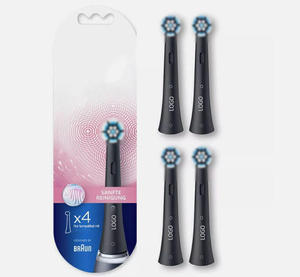 Nuevas cabezales de repuesto B Oral iO Ultimate Clean para adultos CB-4, recambio de cabezal de cepillo de dientes para cepillo de dientes OB, paquete de 4. - Product Image 4