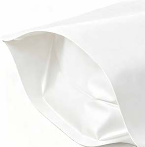 Sacs alimentaires <span class=keywords><strong>en</strong></span> <span class=keywords><strong>plastique</strong></span> <span class=keywords><strong>souple</strong></span> personnalisés avec fermeture éclair, pochettes verticales réutilisables pour thé - Product Image 2