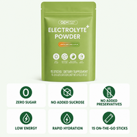 Mélange de poudre d'électrolytes naturels au citron vert pour marque privée OEM – Hydratation rapide, récupération énergétique quotidienne, complément bien-être